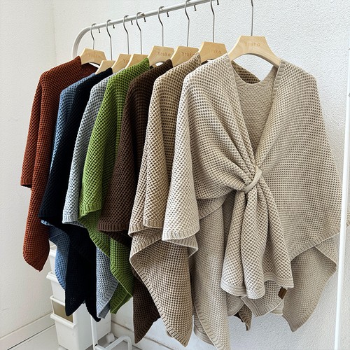 Damen gestrickt schal umhang - damen,