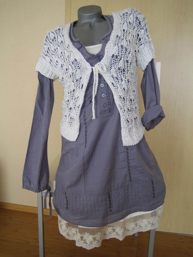 Strick weste cardigan - strick,